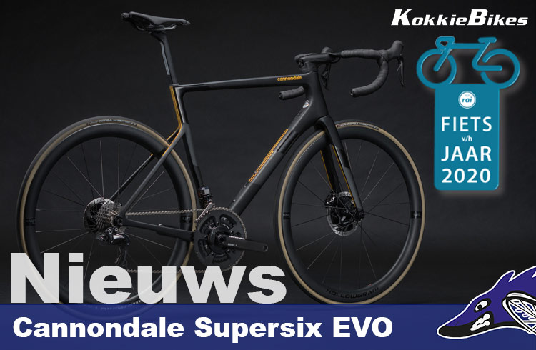 Cannondale SuperSix evo fiets van het jaar 2020