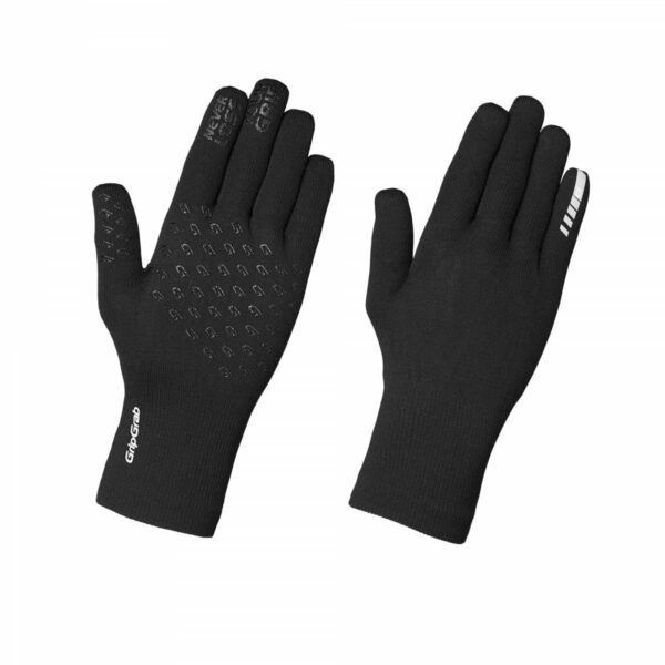 GripGrab Waterproof Knitted Thermal Glove Black XS/S - Afbeelding 3