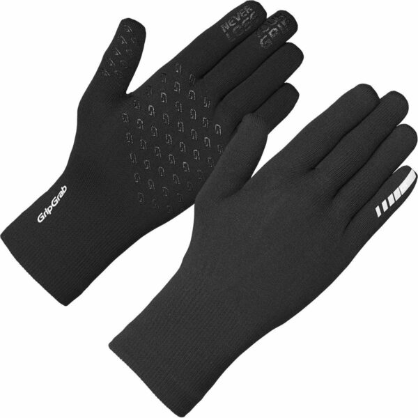 GripGrab Waterproof Knitted Thermal Glove Black XS/S - Afbeelding 4