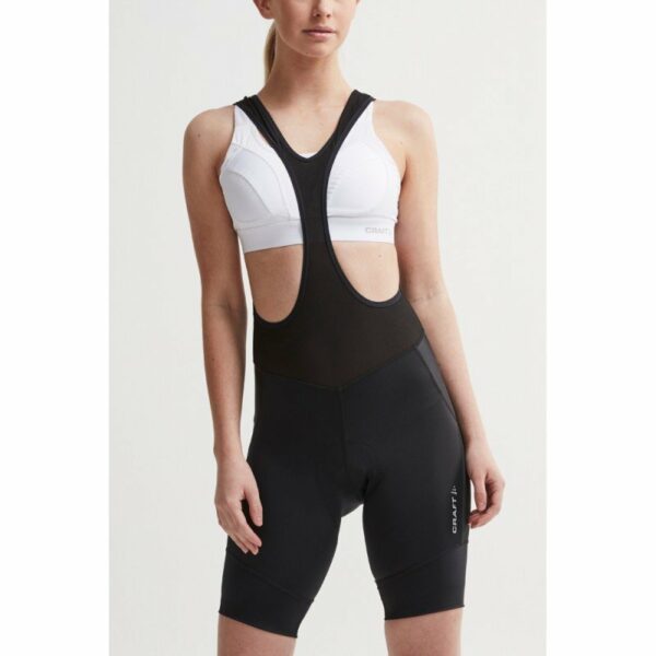 ESSENCE BIB SHORTS W BLACK/SILVER M DKKL22