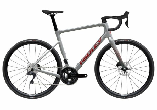 Ridley Grifn RS 105 DI2, Battle Ship Grey/Candy Red Metallic