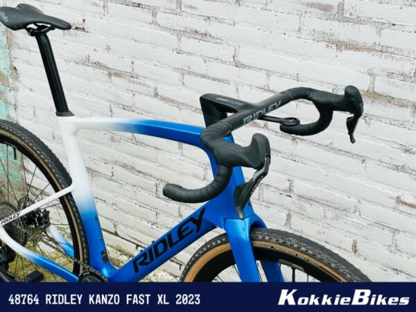 Ridley Kanzo Fast, Wit/Blauw - Afbeelding 4