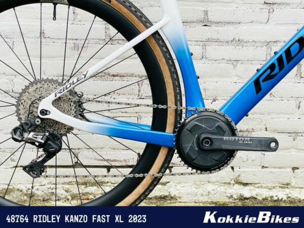 Ridley Kanzo Fast, Wit/Blauw - Afbeelding 2