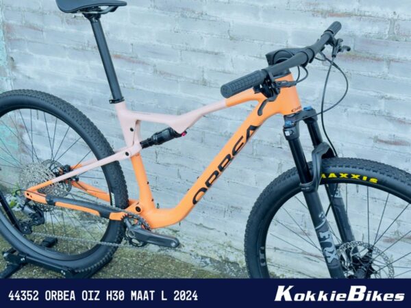 Orbea Oiz H30 DKB24, Apricot Orange-Limestone Beige - Afbeelding 4