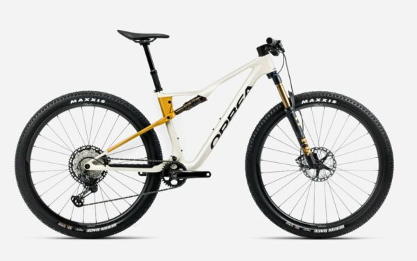 ORBEA OIZ M10 XTR Heren Ivory White (Gloss) - Bumblebe L L 2025