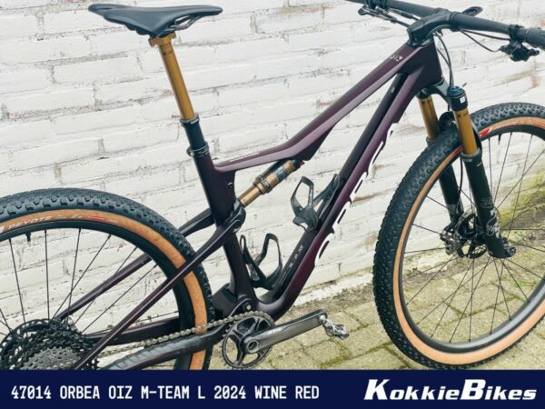 Orbea OIZ M-TEAM XTR DEMO WINE RED CARBON VIEW L 2024 - Afbeelding 7