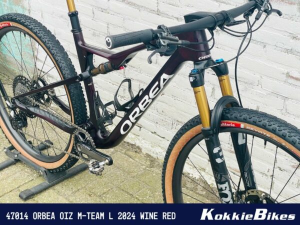 Orbea OIZ M-TEAM XTR DEMO WINE RED CARBON VIEW L 2024 - Afbeelding 5