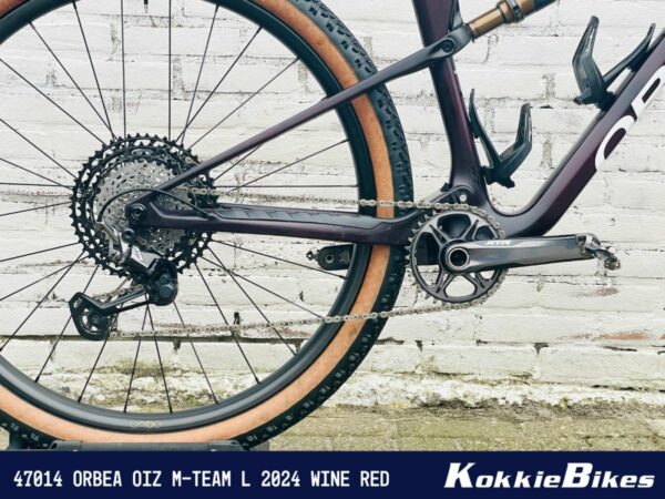 Orbea OIZ M-TEAM XTR DEMO WINE RED CARBON VIEW L 2024 - Afbeelding 2