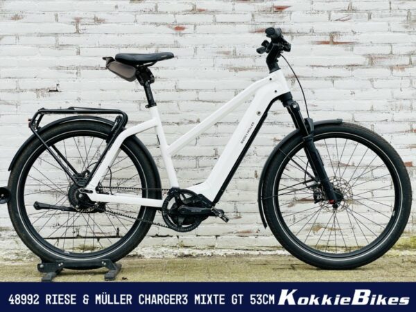 Riese & Müller Charger3 Mixte GT vario kiox 625 wh Mixed Ceramic Whitee 53cm 2022