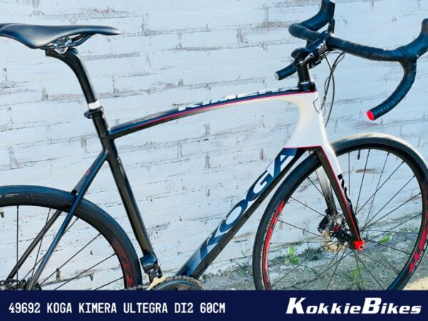 Koga Kimera Ultegra Di2 Zwart/Wit/Rood 60cm - Afbeelding 5
