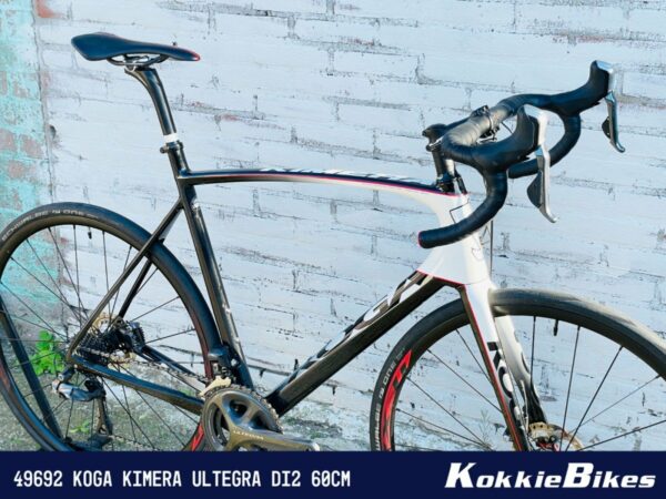 Koga Kimera Ultegra Di2 Zwart/Wit/Rood 60cm - Afbeelding 4