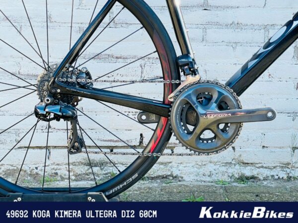 Koga Kimera Ultegra Di2 Zwart/Wit/Rood 60cm - Afbeelding 2