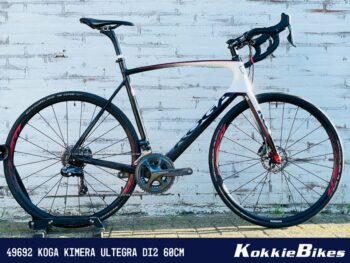 Koga Kimera Ultegra Di2 Zwart/Wit/Rood 60cm