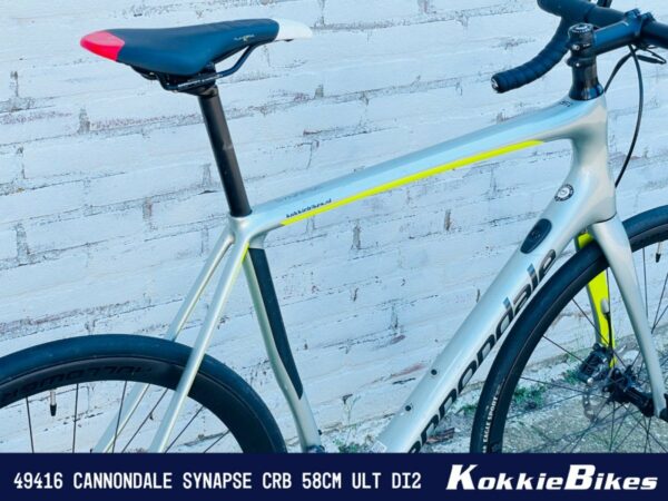 Cannondale Synapse Crb Disc Ult Di2 Hollowgram Heren Sgg 58cm 2020 - Afbeelding 5