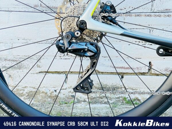 Cannondale Synapse Crb Disc Ult Di2 Hollowgram Heren Sgg 58cm 2020 - Afbeelding 2