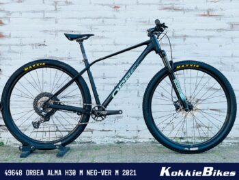 Orbea Alma H30 M Neg-ver Black (matte) - Ice Green (gloss) M 2021