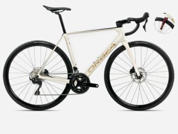 ORBEA ORCA M30 Heren Ivory White-Burgundy (Gloss)-Vulcano (Matt) 55cm 2025