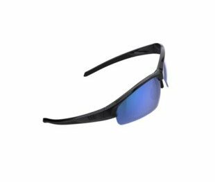 BSG-68 Sportbril Impress Small PC Smoke Blue Lenses Glossy Zwart