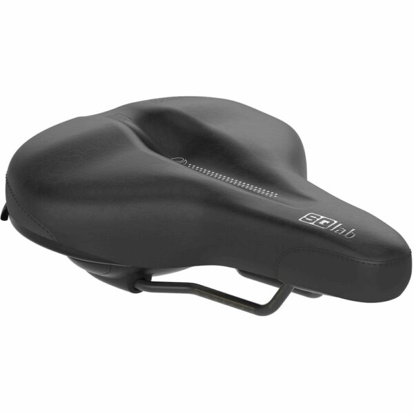 SQlab zadel 621 Ergolux Active 2.1 18 cm zwart