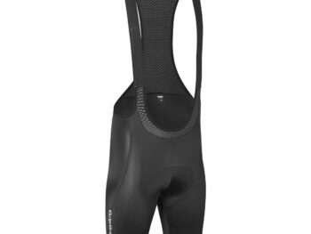 PACR korte fietsbroek met bretels - Black - XXL