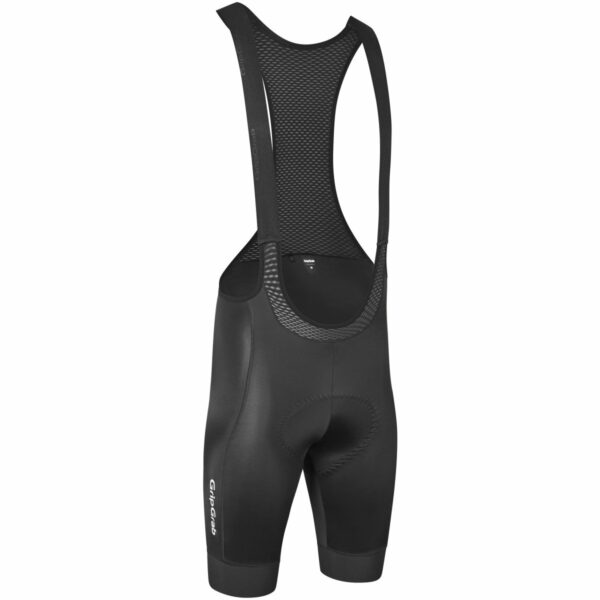 PACR korte fietsbroek met bretels - Black - XXL