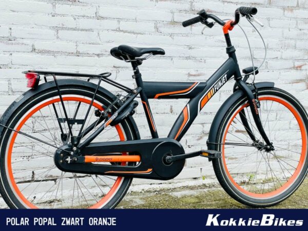 Polar popal zwart/oranje 24cm - Afbeelding 3