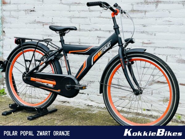 Polar popal zwart/oranje 24cm - Afbeelding 2