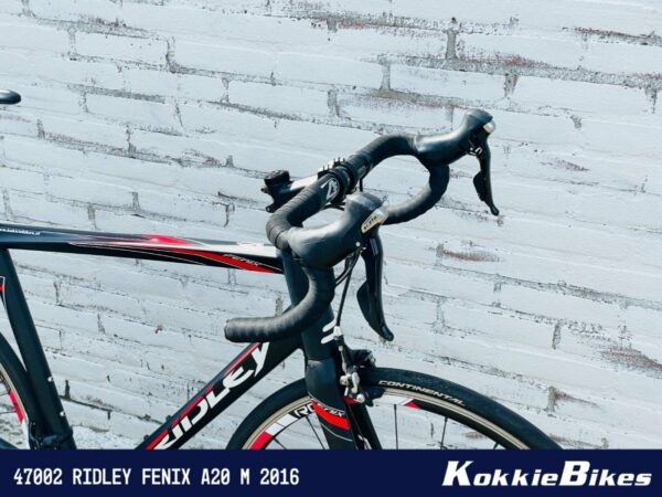 Ridley Fenix A20 01bm Zwart/rood/wit M 2016 - Afbeelding 4