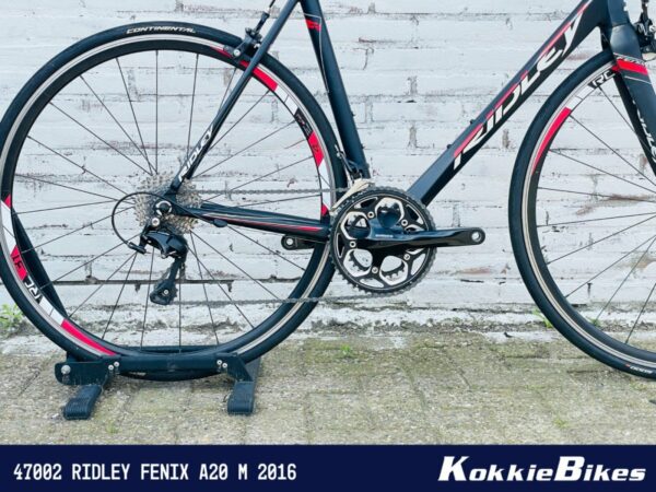 Ridley Fenix A20 01bm Zwart/rood/wit M 2016 - Afbeelding 2