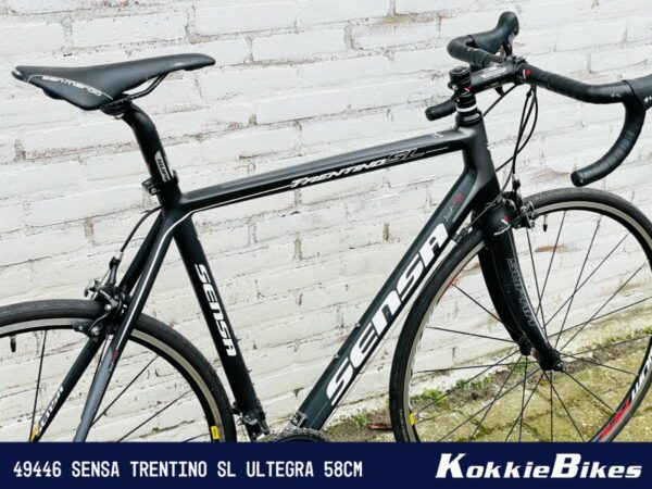 Sensa Trentino SL Ultegra Zwart/Wit 58cm 2017 - Afbeelding 5