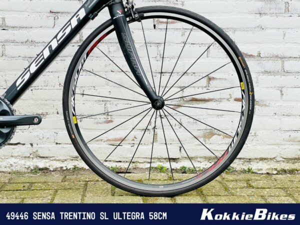Sensa Trentino SL Ultegra Zwart/Wit 58cm 2017 - Afbeelding 3