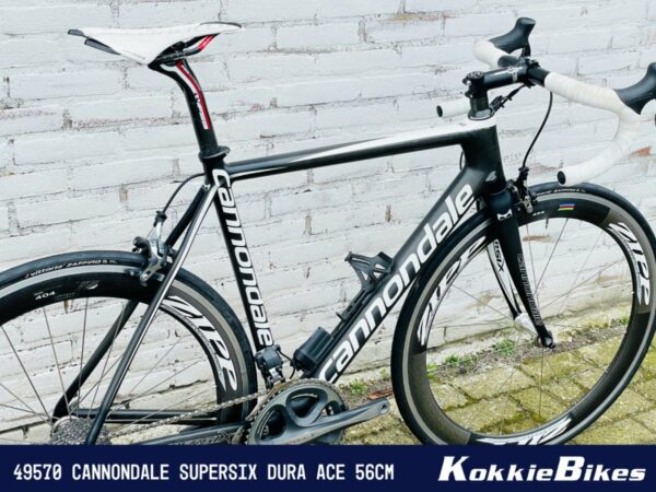 Cannondale SuperSix Dura Ace Zwart 56cm - Afbeelding 5