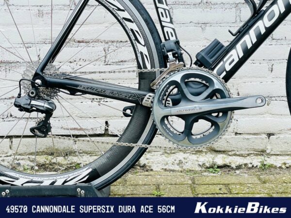 Cannondale SuperSix Dura Ace Zwart 56cm - Afbeelding 2