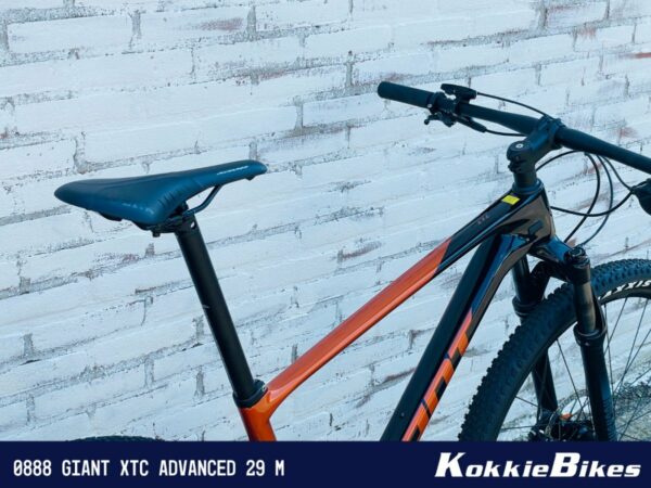 GIANT XTC Advanced 29 2 * KDW Heren Black / Amber Glow M M 2023 - Afbeelding 6