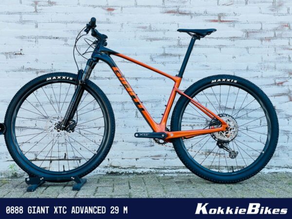 GIANT XTC Advanced 29 2 * KDW Heren Black / Amber Glow M M 2023 - Afbeelding 2