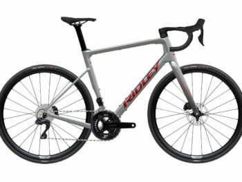 Ridley Grifn RS 105 DI2 Battle Ship Grey/Candy Red Metallic S 2025