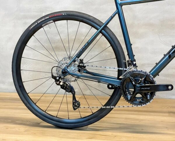 Ridley Grifn A 105 2x12 - KokkieSpecial Blue Whale Metallic / Zwart L 2024 - Afbeelding 4