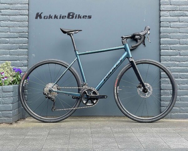 Ridley Grifn A 105 2x12 - KokkieSpecial Blue Whale Metallic / Zwart L 2024 - Afbeelding 2