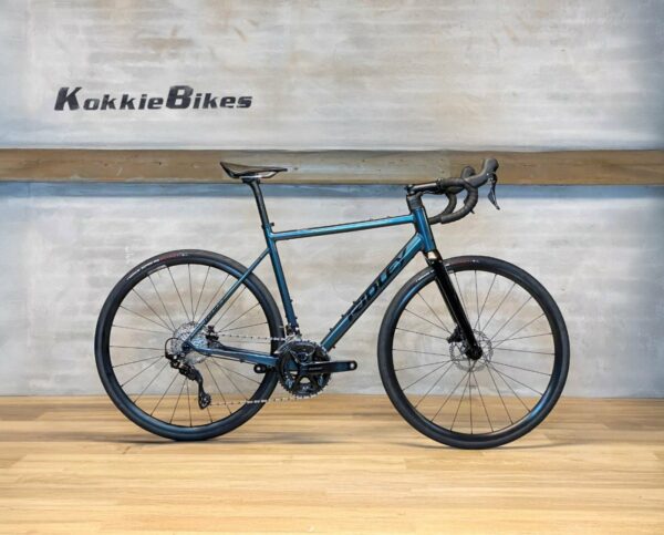 Ridley Grifn A 105 2x12 - KokkieSpecial Blue Whale Metallic / Zwart L 2024