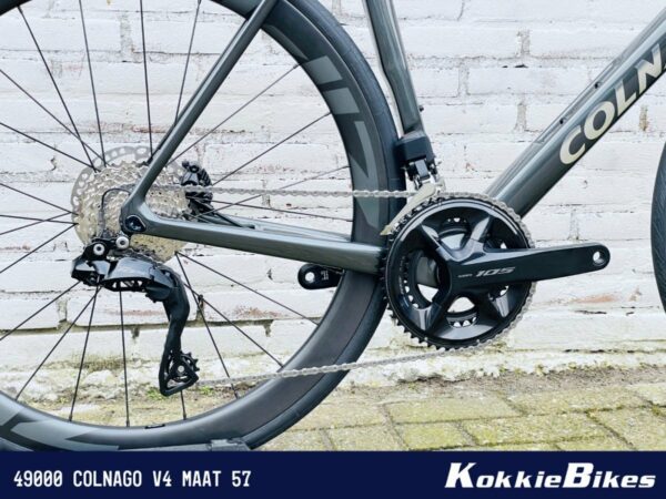 Colnago Bike V4-105 R7170 Di2 Zipp 303S VDDK 57cm 2025 - Afbeelding 4