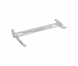 BTL-125 Multi-tool Chainchecker Met Ketting Haak En 5/6/8mm Ringsleutel Zilver