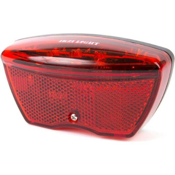 Achterlicht Ikzi met 5 led kaart Refl+Batt aan/uit 10 p/ds 1440500