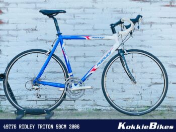 Ridley Triton Wit/Blauw/Rood 59cm 2006