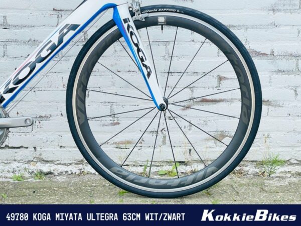 Koga Miyata Ultegra Wit/Zwart 63cm - Afbeelding 3