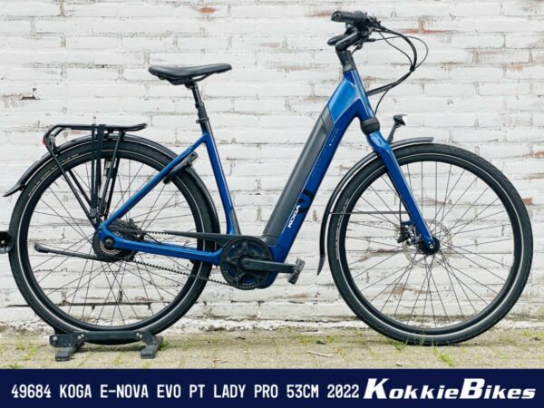 KOGA E-Nova Evo PT Lady Pro 625Whr Dames Reflexblue High Gloss 53cm 2022