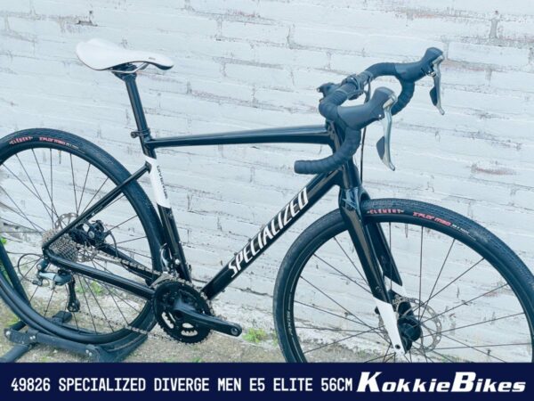 Specialized Diverge Men E5 Elite Tarblk/metwhtsil 56cm 2018 - Afbeelding 4