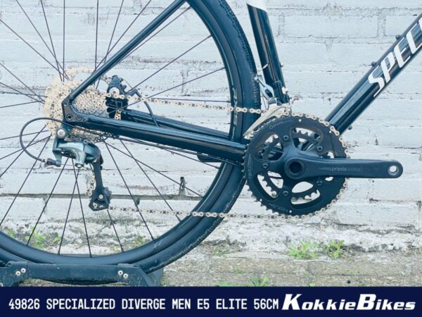 Specialized Diverge Men E5 Elite Tarblk/metwhtsil 56cm 2018 - Afbeelding 2