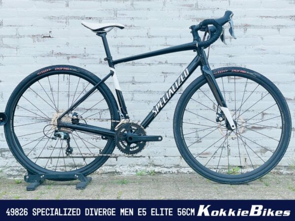 Specialized Diverge Men E5 Elite Tarblk/metwhtsil 56cm 2018