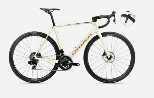 ORBEA ORCA M30 Heren Ivory White-Burgundy (Gloss)-V 57cm 2025