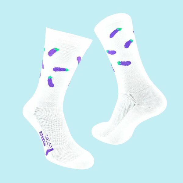 Aubergines Wit maat 39-45